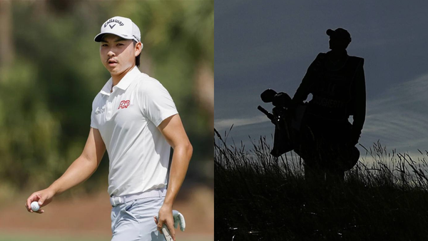 Min Woo Lee Caddie Silhouette Collage