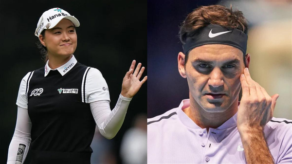 Minjee Lee Roger Federer Collage