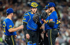 Mitch Garver with team