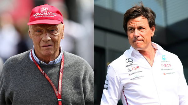 Toto Wolff. Niki Lauda