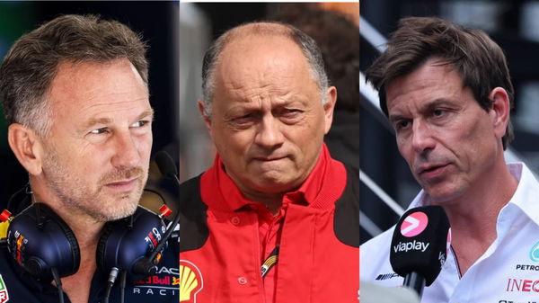 Christian Horner, Frederic Vasseur Toto Wolff