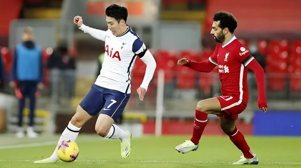 Mohamed Salah and Son Heung Min