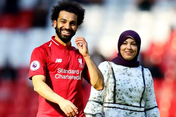 Mohamed Salah and wife Magi Salah