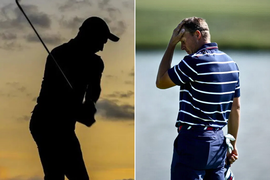 Jordan Spieth male golfer silhouette