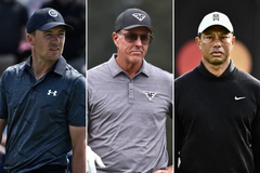 Jordan Spieth Phil Mickelson Tiger Woods