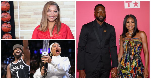 Queen Latifah, Gabrielle Union, Dwyane Wade