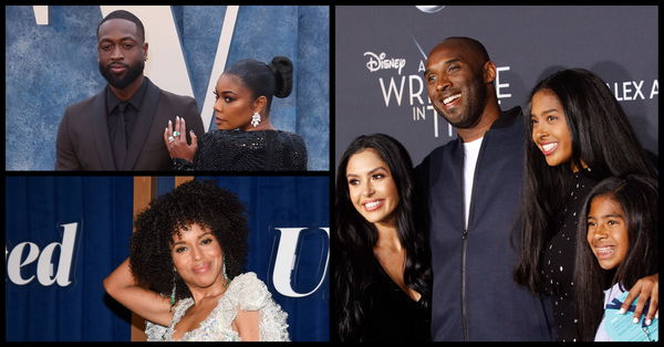 Dwyane Wade, Kobe Bryant, Kerri Washington, Vanessa Bryant, Natalia Bryant