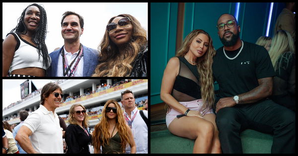 Larsa Pippen, Marcus Jordan, Tom Cruise, Shakira, Serena Williams, Roger Federer, Venus Williams