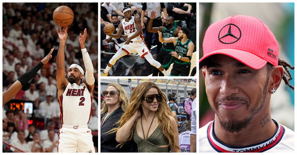 Shakira, Lewis Hamilton, Jimmy Butler, Gabe Vincent