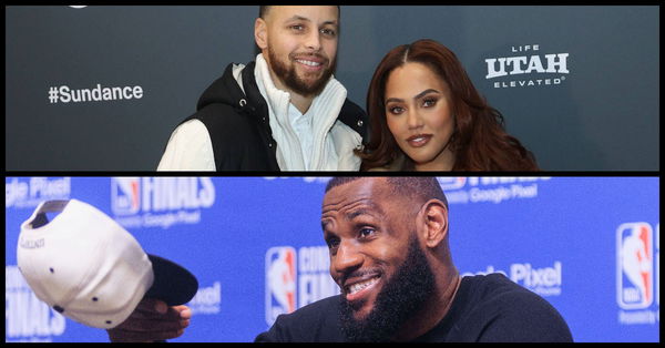 Stephen Curry, LeBron James, Ayesha Curry