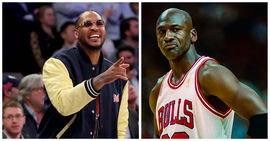Michael Jordan, Carmelo Anthony