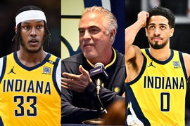 Myles Turner Kevin Pritchard Tyrese Haliburton