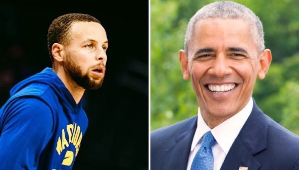 Stephen Curry, Barack Obama