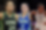 Napheesa Collier, Paige Bueckers, and A'ja Wilson