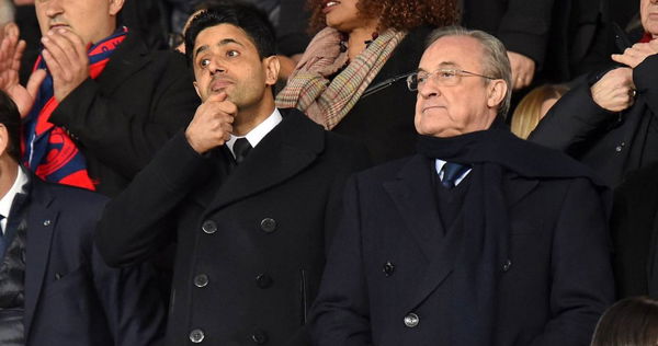 Nasser Al Khelaifi and Florentino Perez