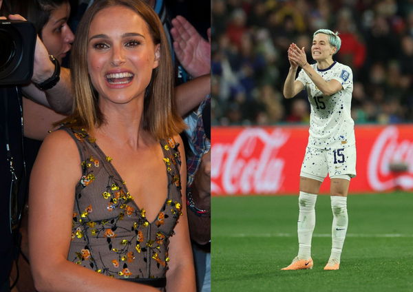 Natalie Portman and Megan Rapinoe