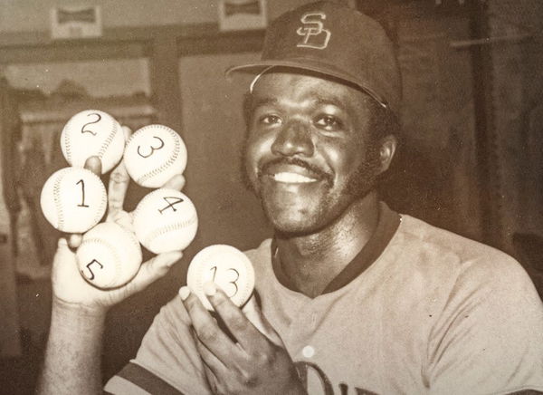 Nate Colbert of the San Diego Padres