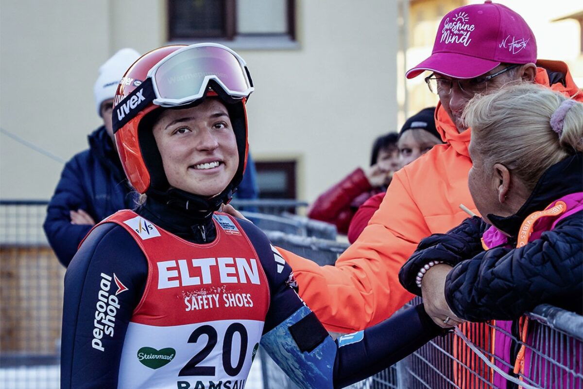 World Championships medalist Nathalie Armbruster