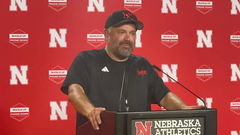 Nebraska football coach Matt Rhule