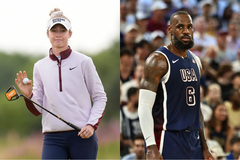 Nelly Korda and LeBron James