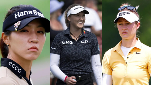 Nelly Korda Lydia Ko Brooke Henderson Collage