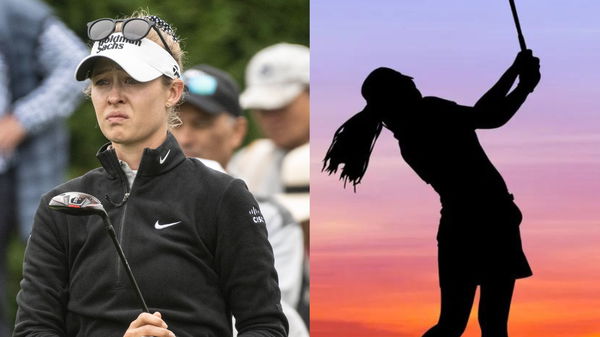 Nelly Korda Silhouette Collage