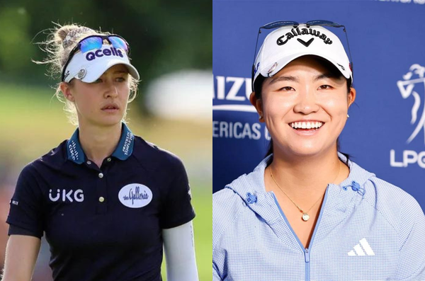 Nelly Korda and Rose Zhang