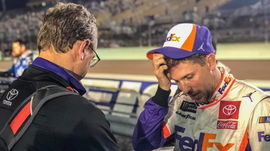 Denny Hamlin sad