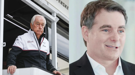 Roger Penske and Jeff Gordon