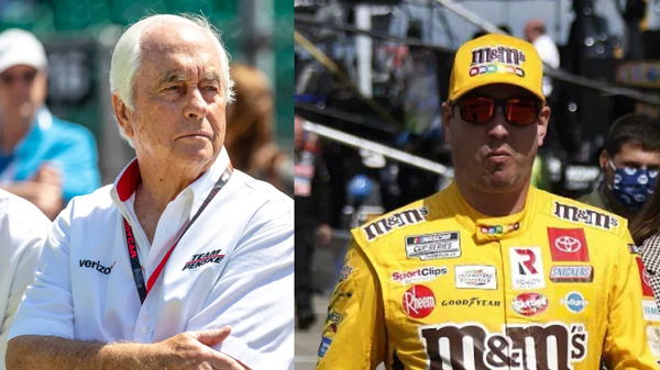 Roger Penske and Kyle Busch