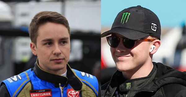 Joe Gibbs, Christopher Bell and Ty Gibbs