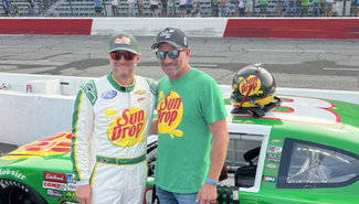 Kerry Earnhardt & Dale Earnhardt Jr.