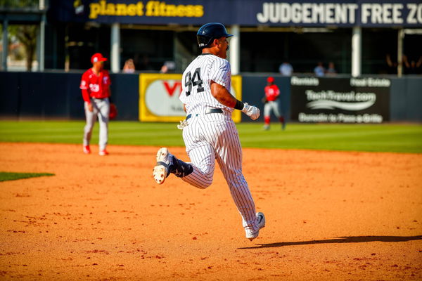 The Yankees are having off-season workout video competitions, Bronx  Pinstripes