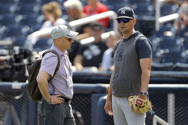 New York Yankees Brian Cashman Aaron Boone