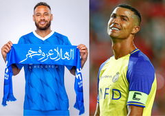 Neymar Al Hilal Cristiano Ronaldo Al Nassr
