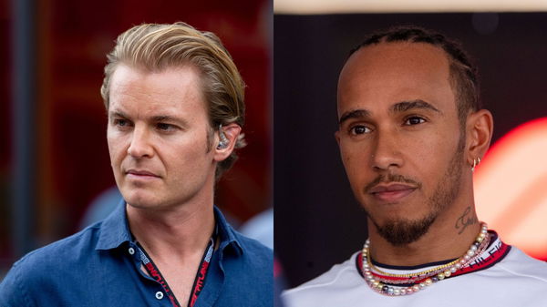 Nico Rosberg and Lewis Hamilton