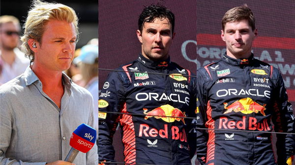 Nico Rosberg, Sergio Perez &#038; Max Verstappen