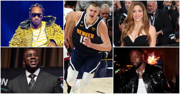 Nikola Jokic, Dwyane Wade, Shakira, Magic Johnson, Future