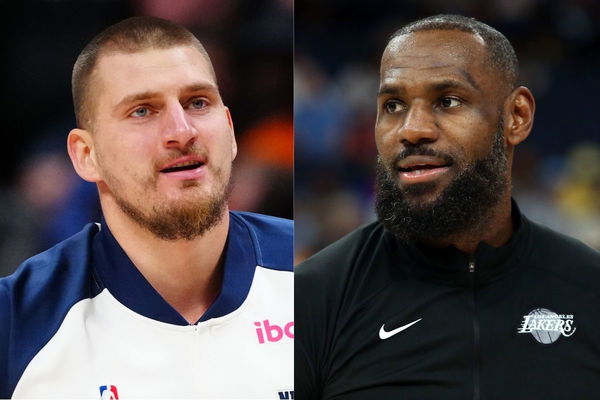 Nikola Jokic and LeBron James