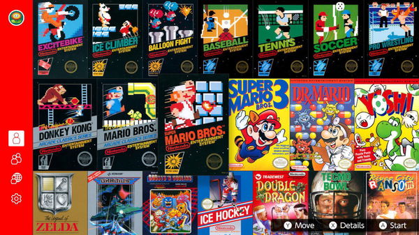 Old nes games on 2024 switch