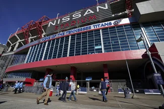 The Indianapolis Colts vs Tennessee Titans at Nissan Stadium