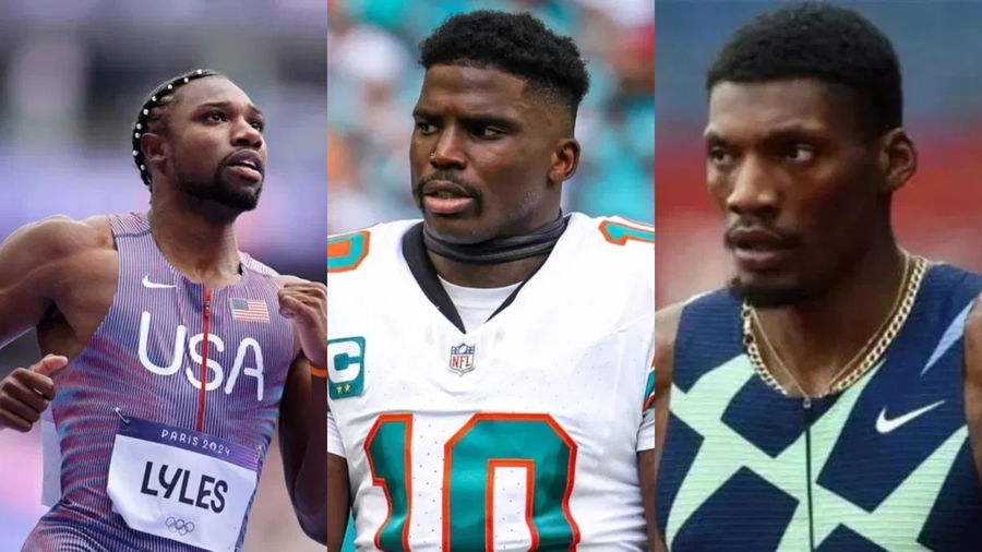 Fred Kerley Calls Out Tyreek Hill