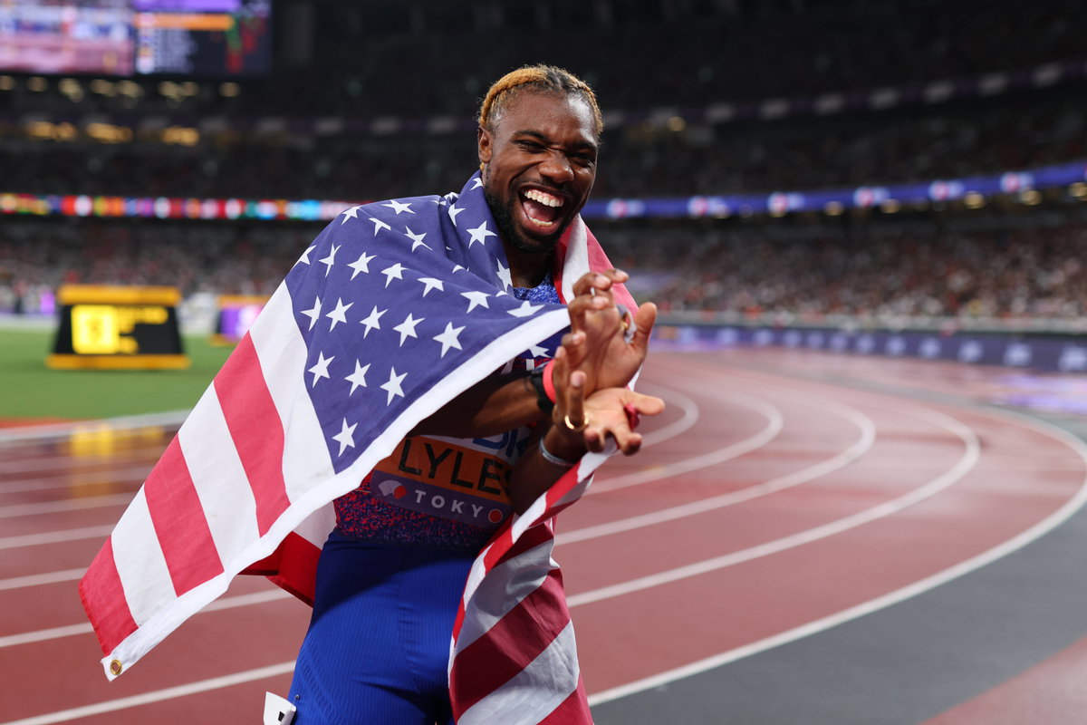 Noah Lyles Scores First Massive Win Alongside Rival After Wedding Ceremony