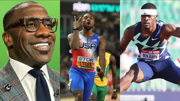 Noah Lyles Shannon Sharpe, Rai Benjamin