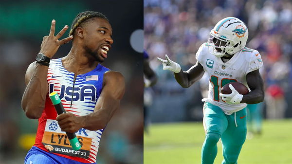 Noah Lyles, Tyreek Hill