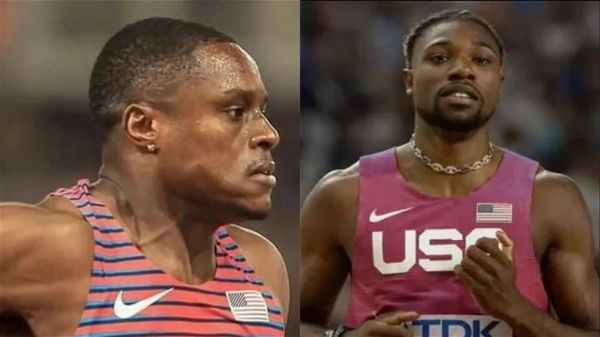 Noah Lyles and Christian Coleman