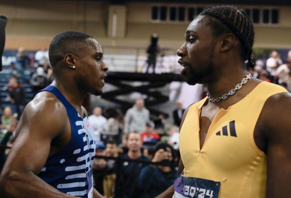 Noah Lyles and Christian Coleman