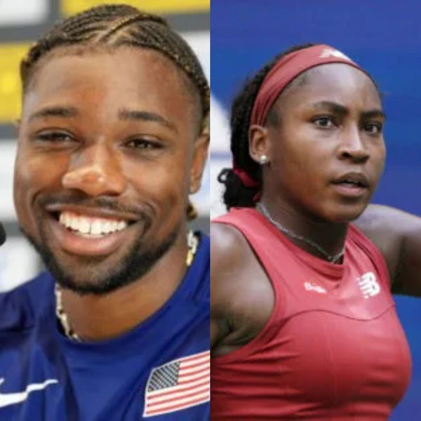 Noah Lyles and Coco Gauff FI