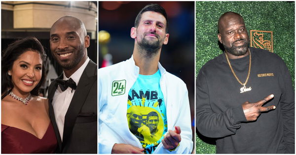 Novak Djokovic, Kobe Bryant, Shaquille O&#8217;Neal