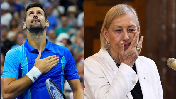 Novak Djokovic, Martina Navratilova